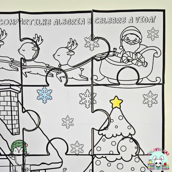 Quebra-Cabeça - Natal Nevado - Imagem 5
