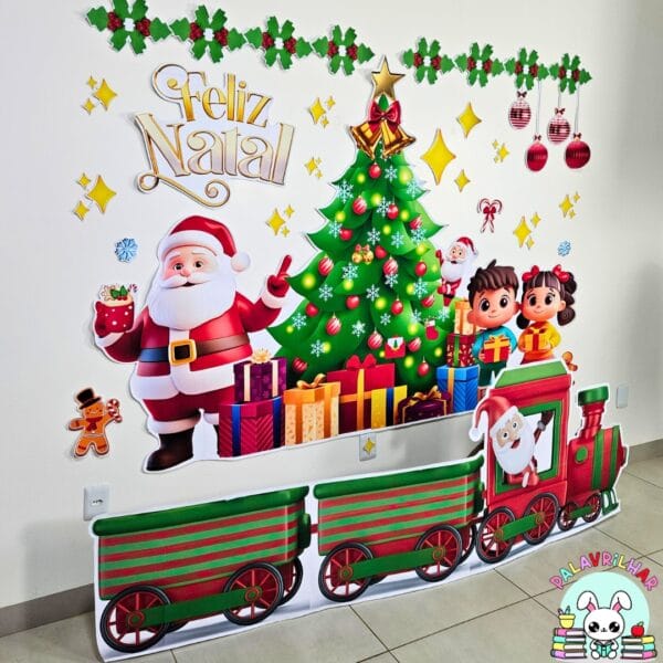 Painel - Trem Natalino - Image 2