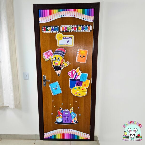 Painel de Porta – Volta às Aulas