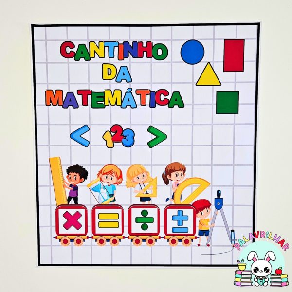 Painel - Cantinho da Matemática
