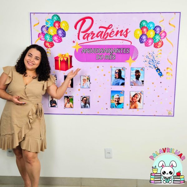 Painel – Aniversário - Sorrisos