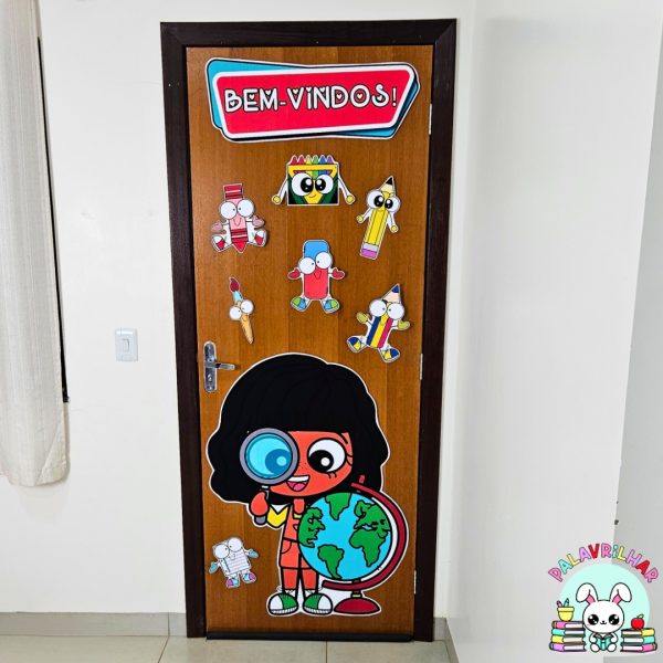 Painel de Porta - Menina