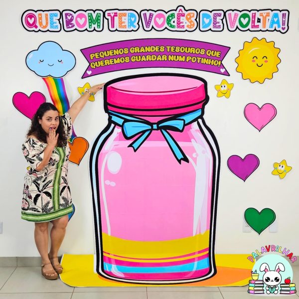 Painel – Volta às Aulas – Potinho