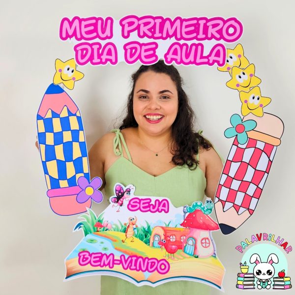 Moldura para Fotos - 1º Dia de Aula - Image 2