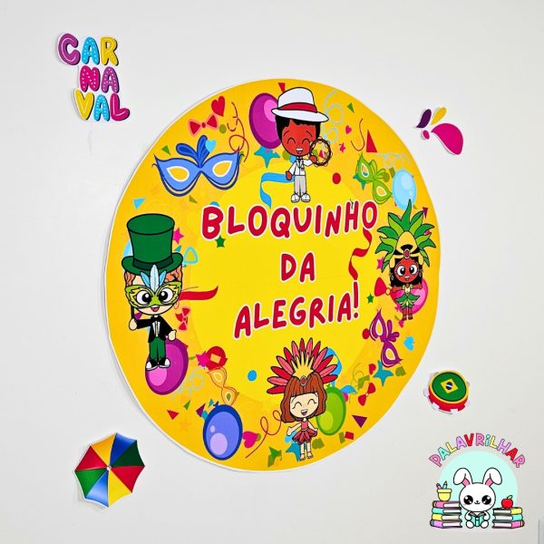 Painel Redondo – Carnaval - Imagem 2