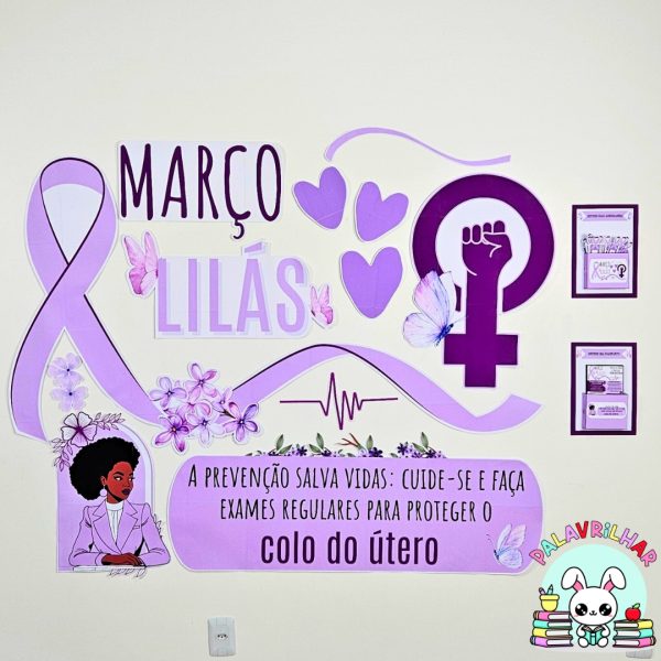 Painel – Março Lilás - Prevenção - Image 2