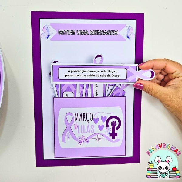 Painel – Março Lilás - Prevenção - Imagem 4