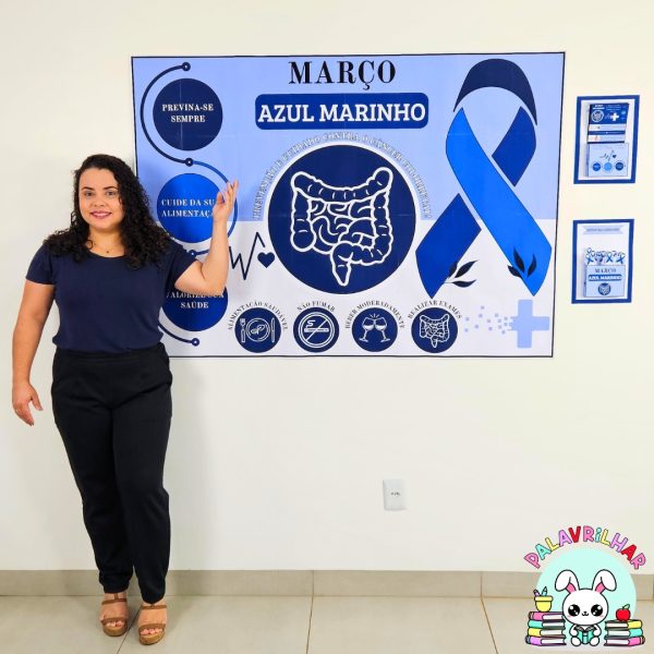 Painel – Março Azul Marinho