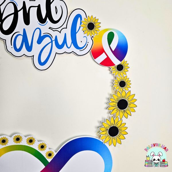Moldura para Fotos - Abril Azul - Imagem 4