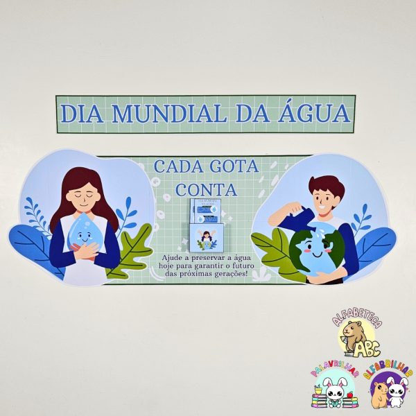 Painel – Dia da Água – Gota