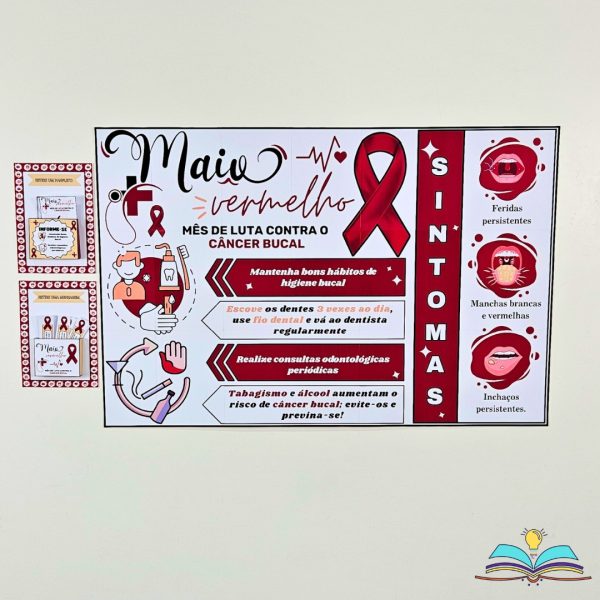 Painel – Maio Vermelho - Câncer Bucal - Image 2