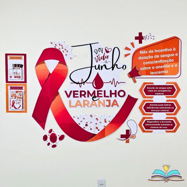 Painel – Junho Vermelho e Laranja - Imagem 2