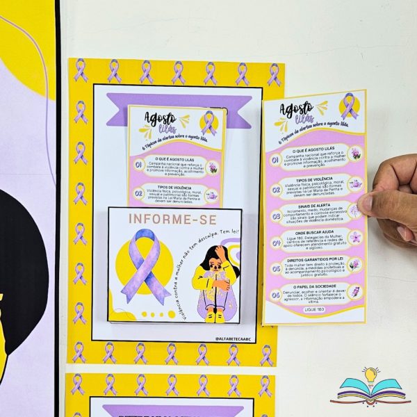Painel - Agosto Lilás - Vida - Imagem 2