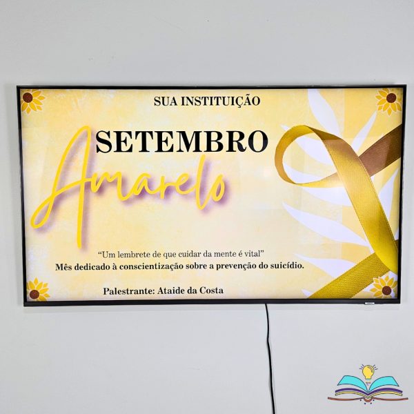 Kit - Palestra - Setembro Amarelo - Imagem 2