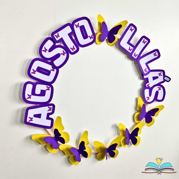 Moldura para Fotos - Agosto Lilás - Imagem 4