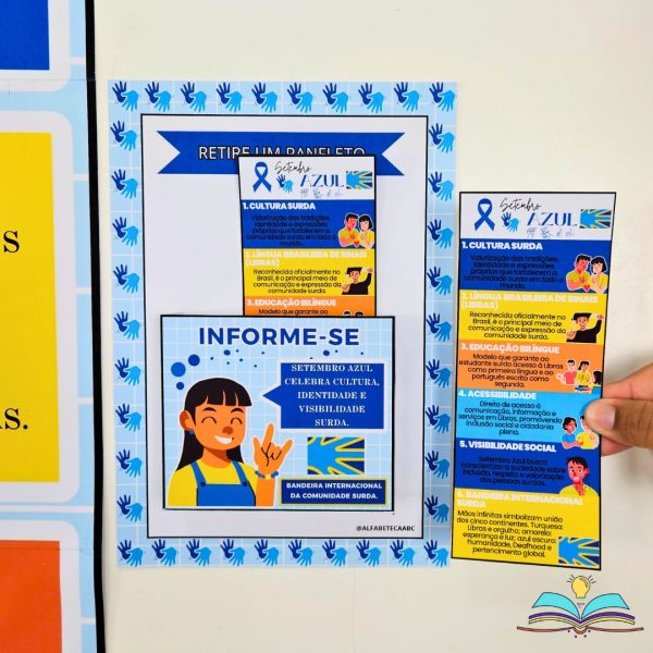 Painel - Setembro Azul - Libras - Imagem 3