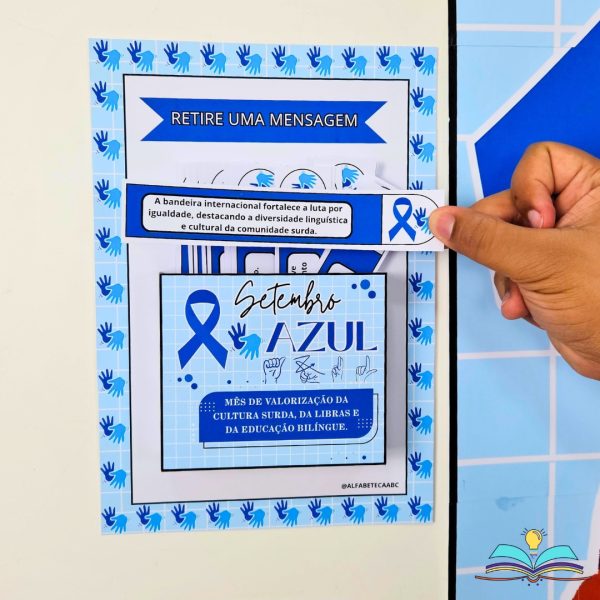 Painel - Setembro Azul - Libras - Imagem 4
