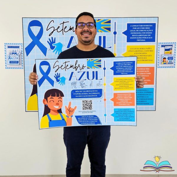 Painel - Setembro Azul - Libras - Imagem 6