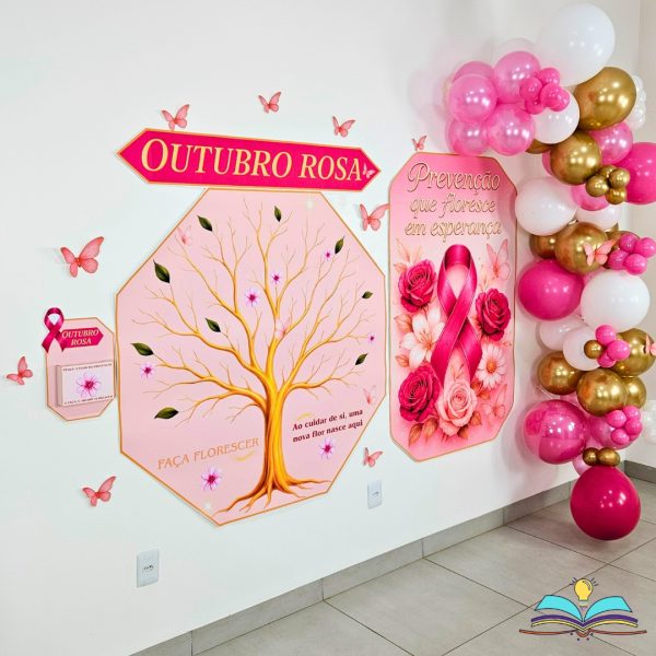 Painel - Outubro Rosa - Florescer - Imagem 9