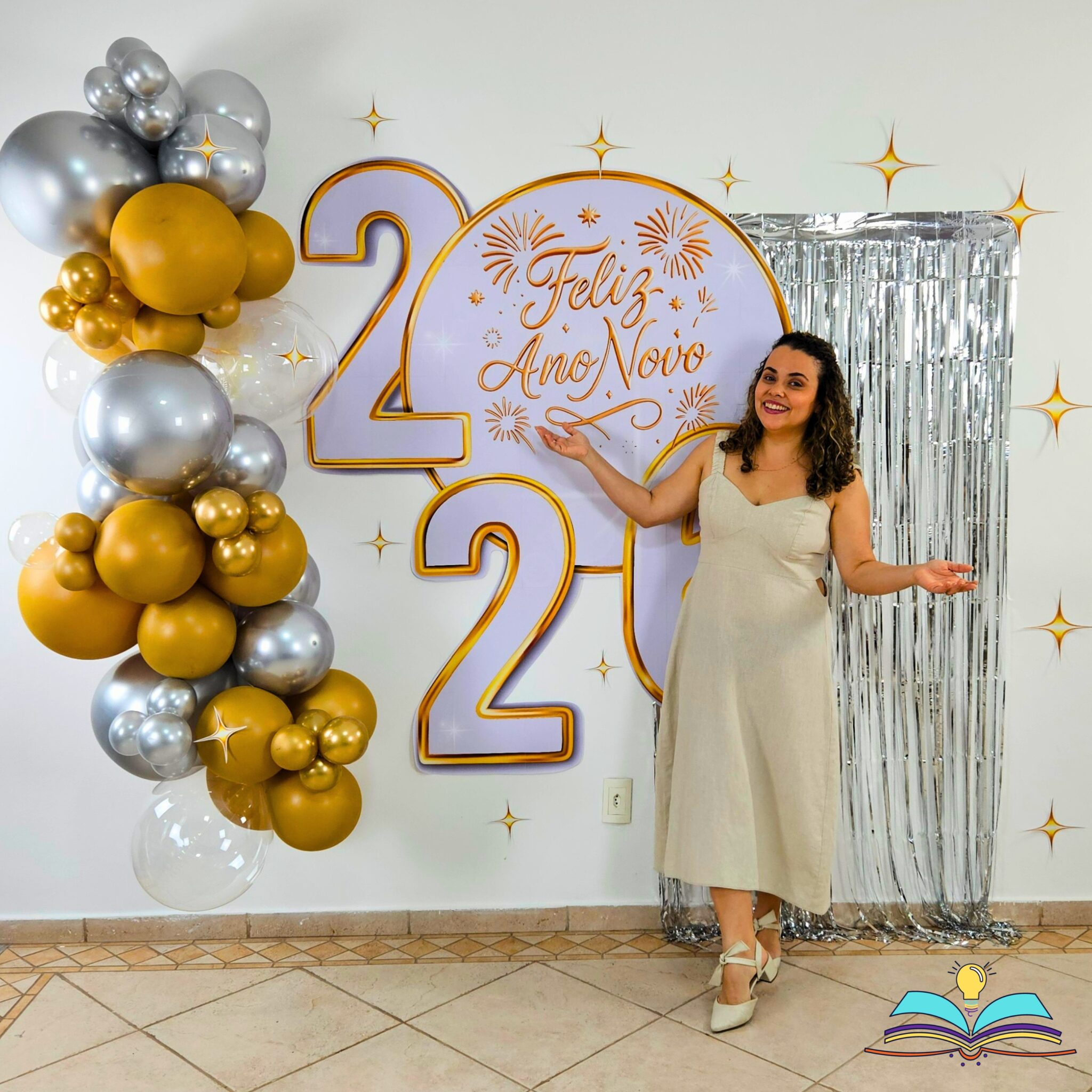 Painel - Ano Novo 2026 - Prata