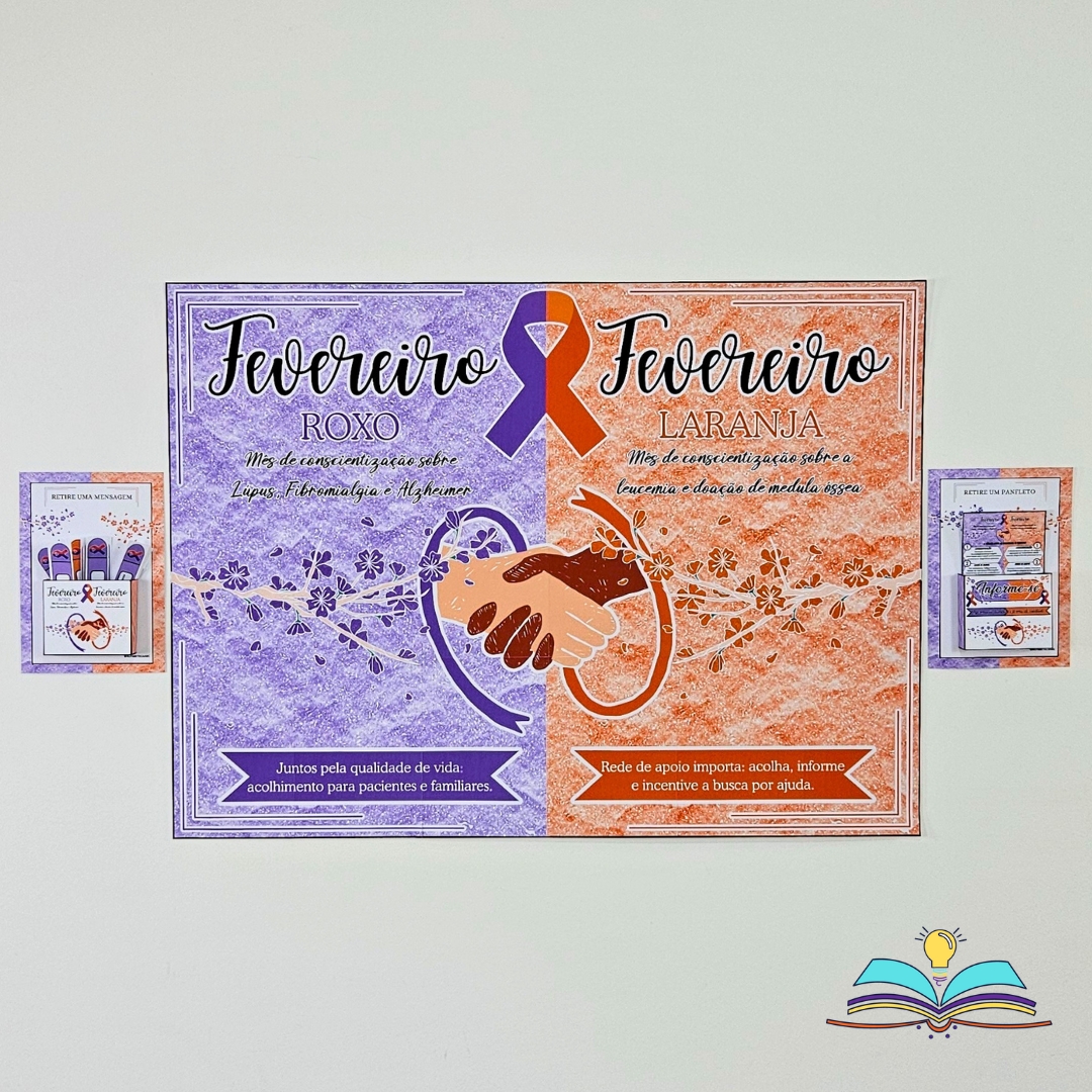 Fevereiro Roxo e Laranja Apoio