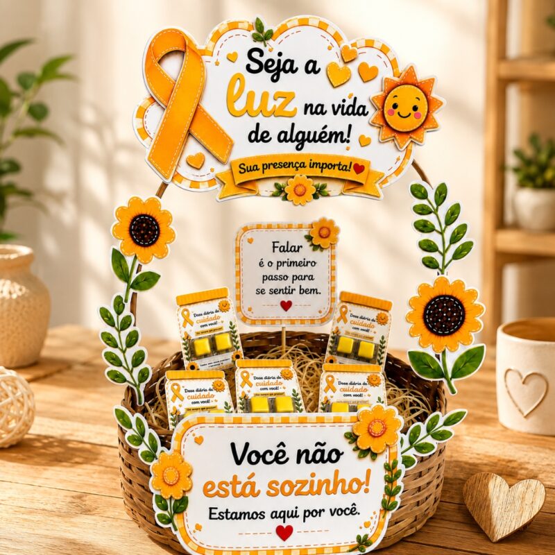 Cesta Setembro Amarelo